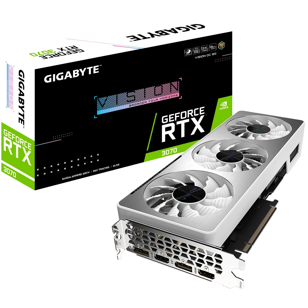 Gigabyte GeForce RTX 3070 VISION OC 8G  (Rev. 1.0)